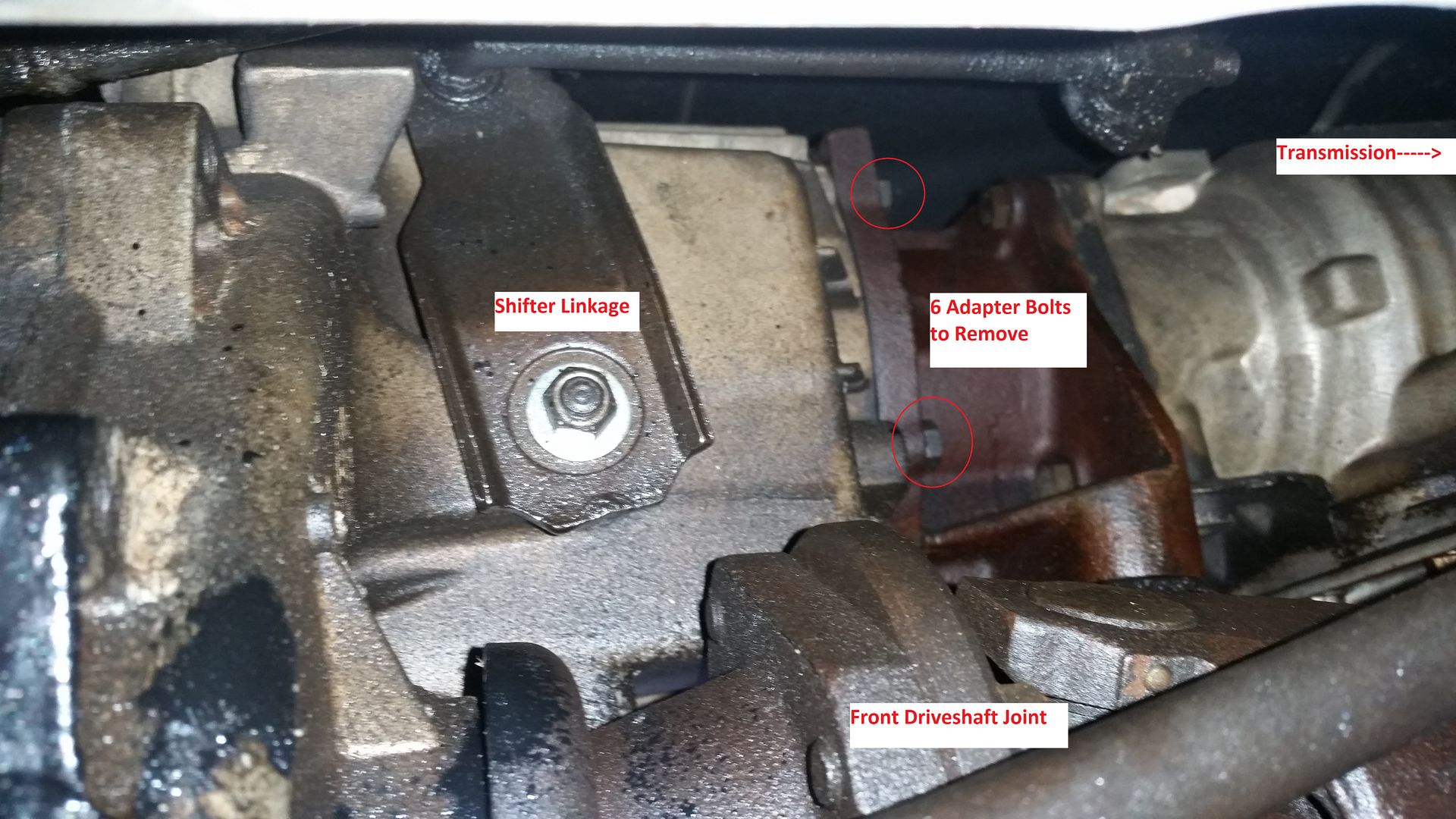 1987 Transfer Case Removal with Pics